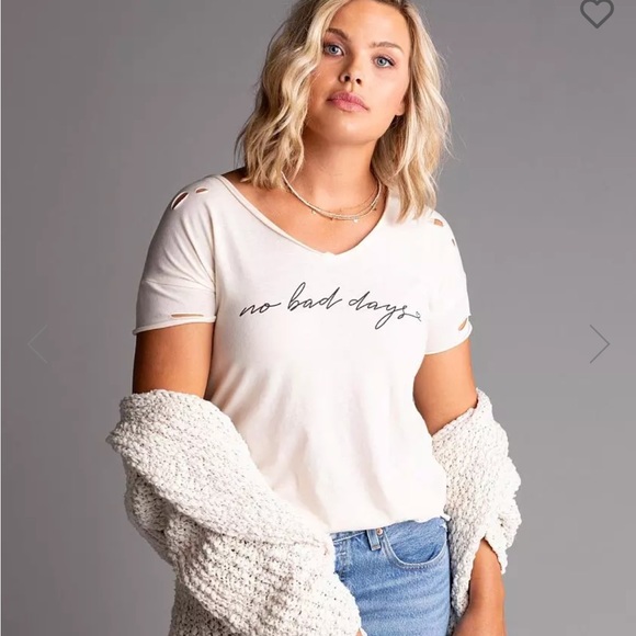 Modish Rebel Tops - Modish Rebel No Bad Days Size Medium